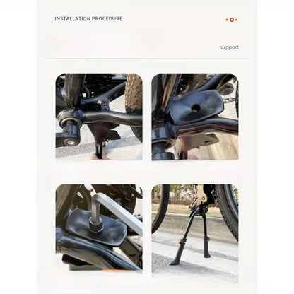 Double leg bike stand