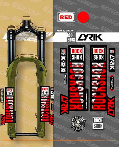 RockShox Fork Stickers