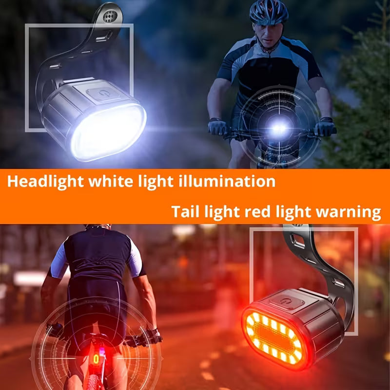 Led light set (Front and back) rechargable