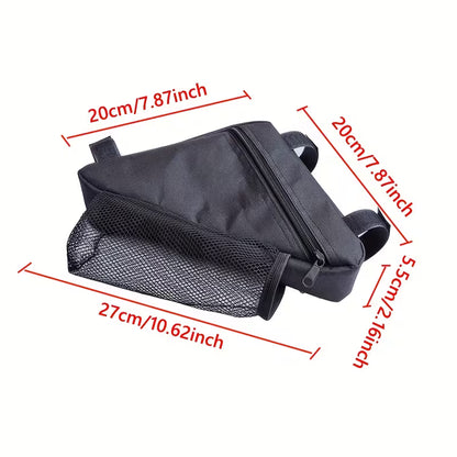 Sac de cadre avec porte bouteille vélo