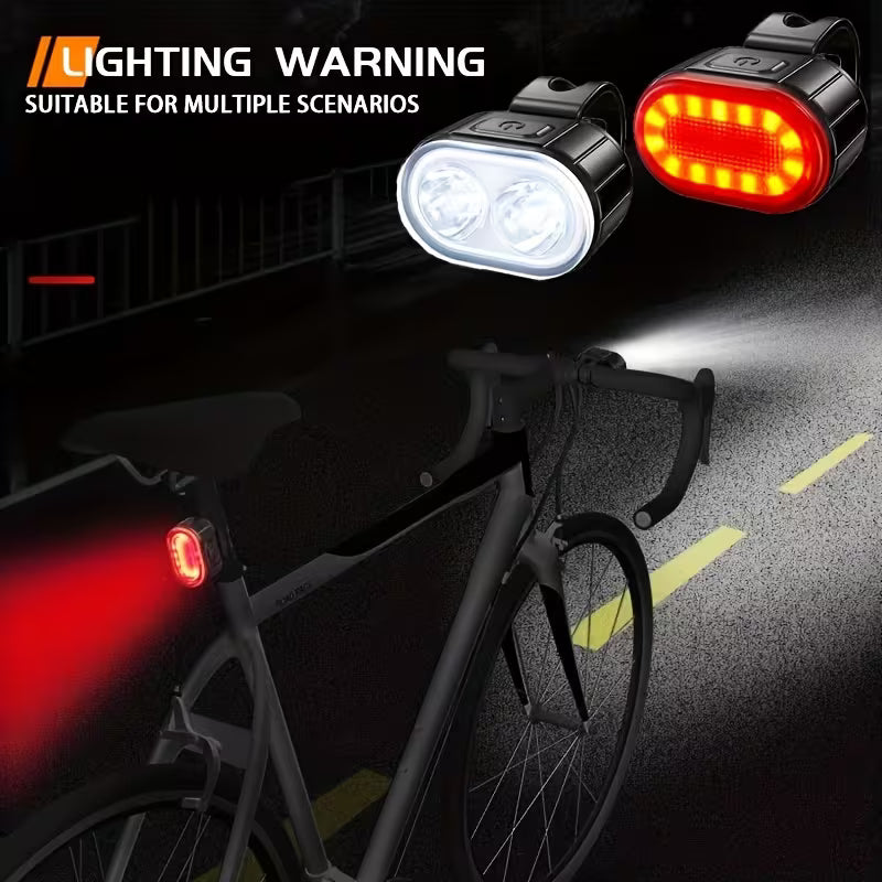Led light set (Front and back) rechargable